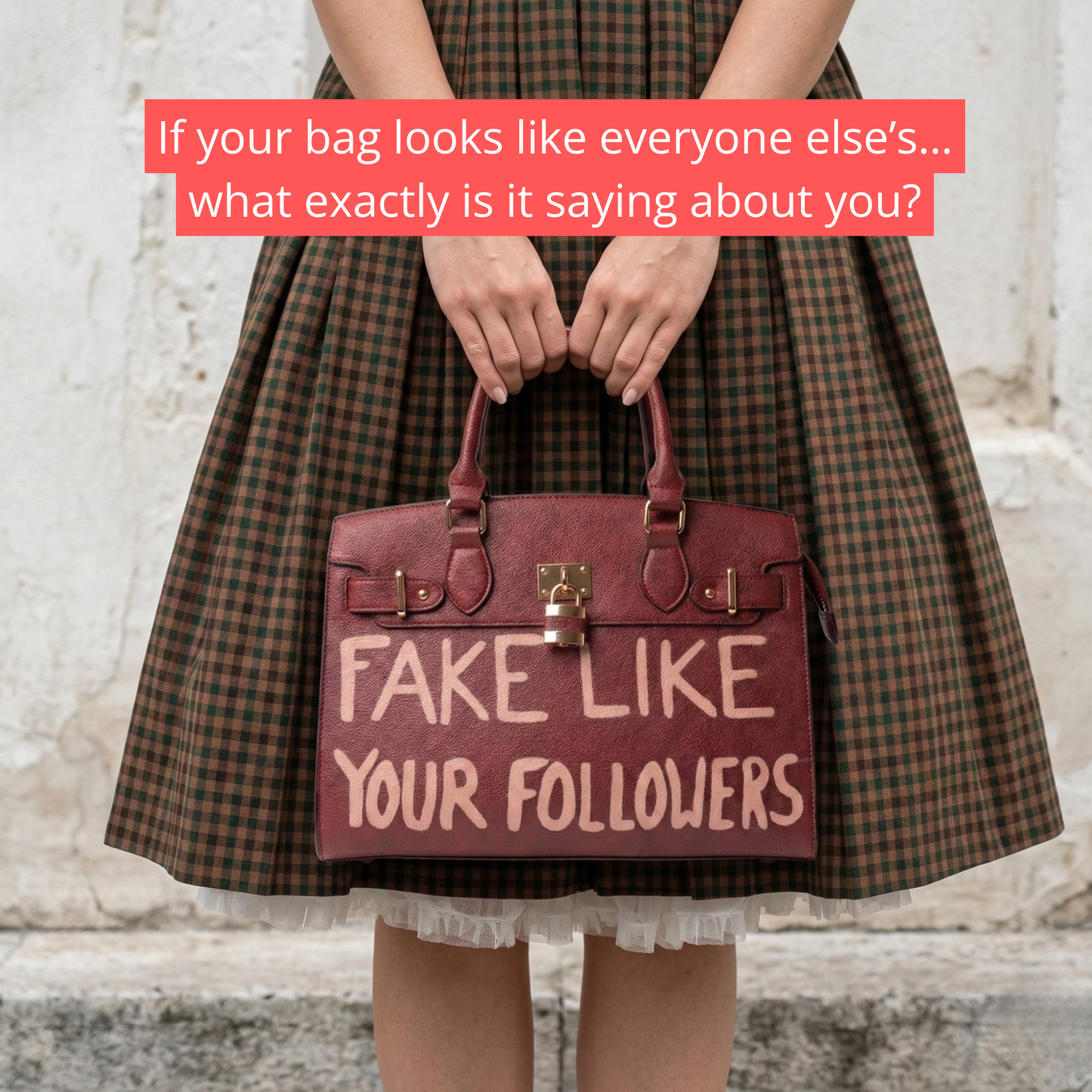 Fake Like Your Followers - Navy and Lime