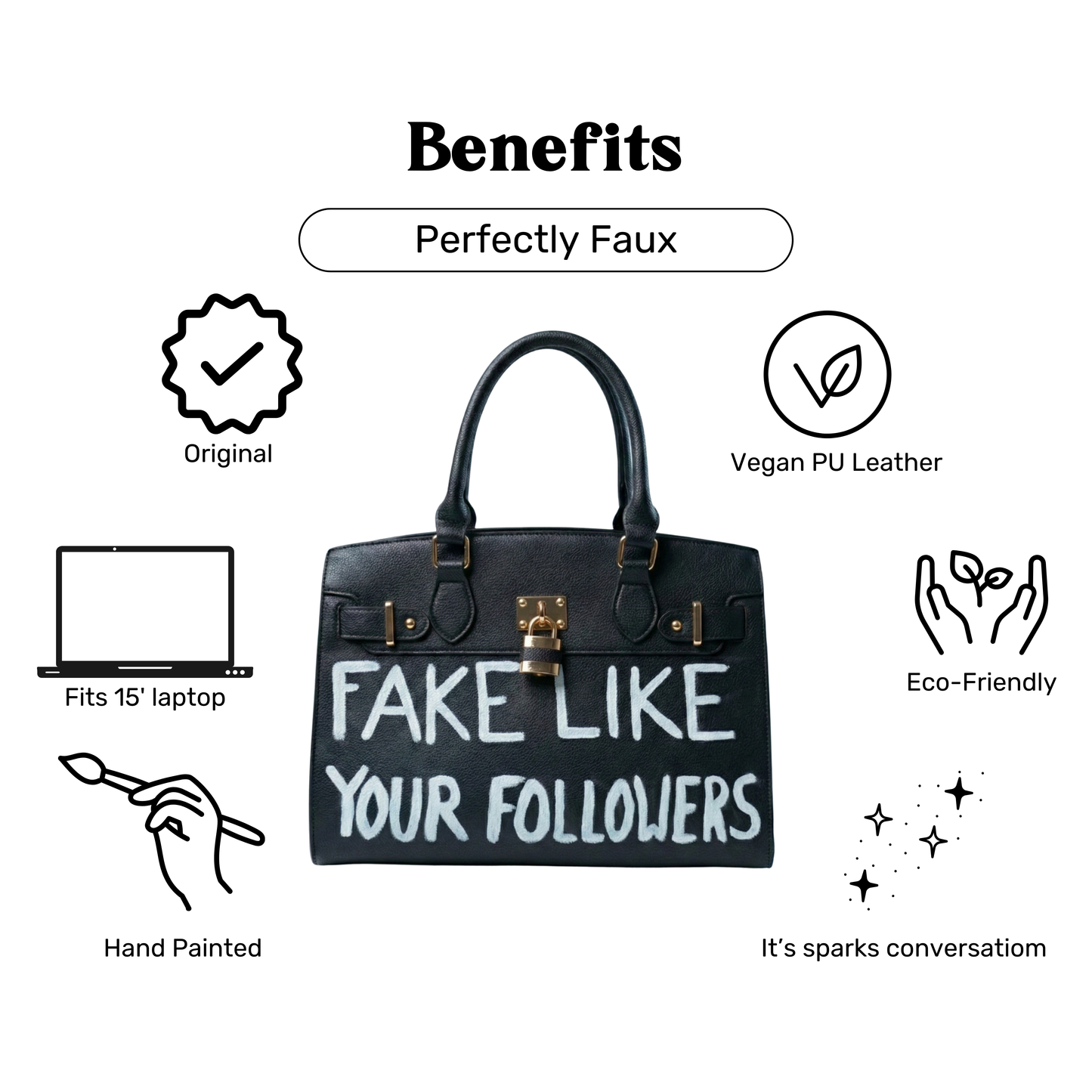 Fake Like Your Followers - Navy and Lime