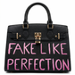 Fake Like Perfection - Black & Pink