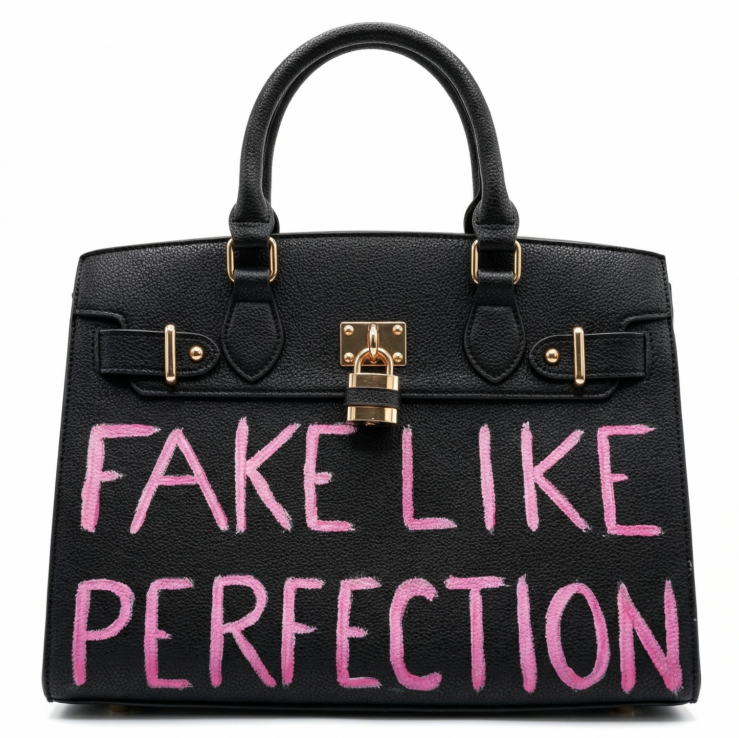 Fake Like Perfection - Black & Pink