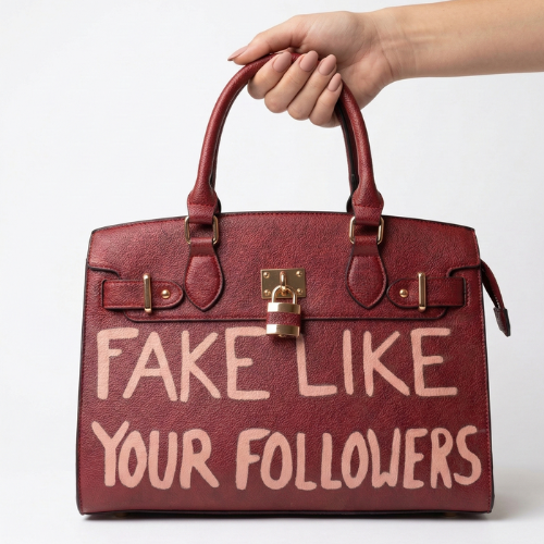 Fake Like Your Followers - Red and Blush